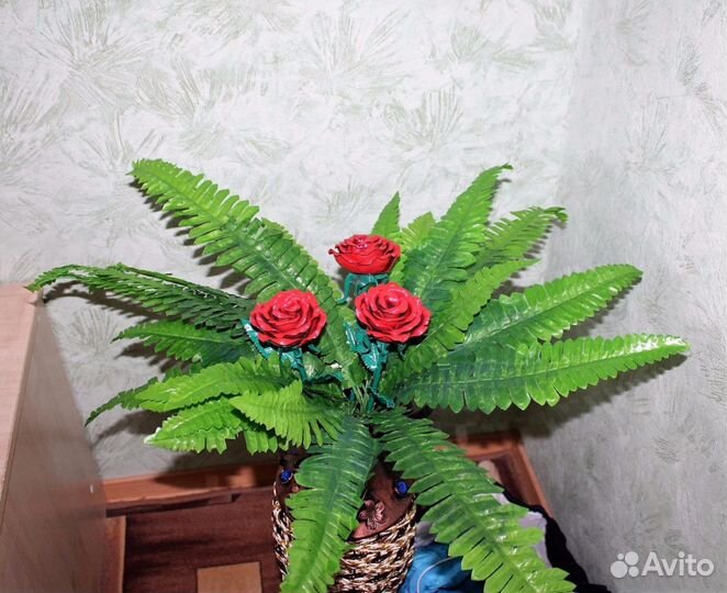 Кованая роза