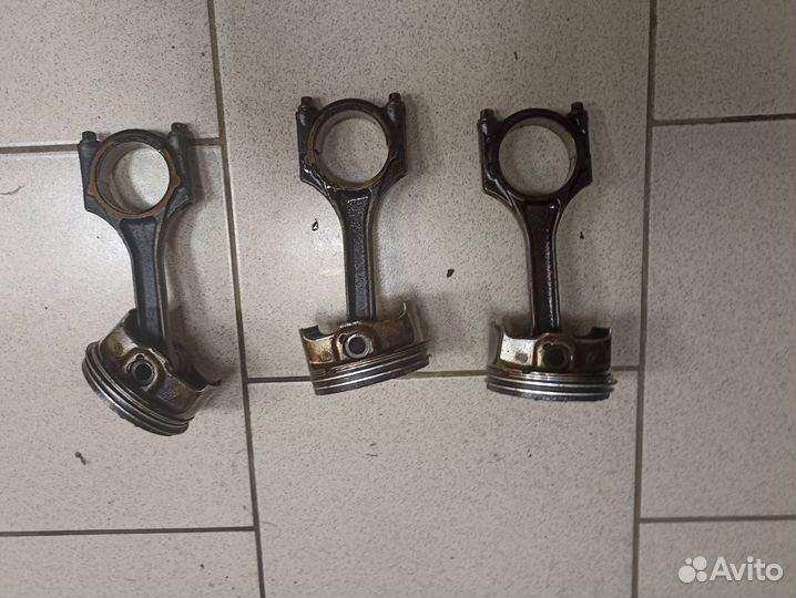 Шатун с поршнем лада гранта 2190