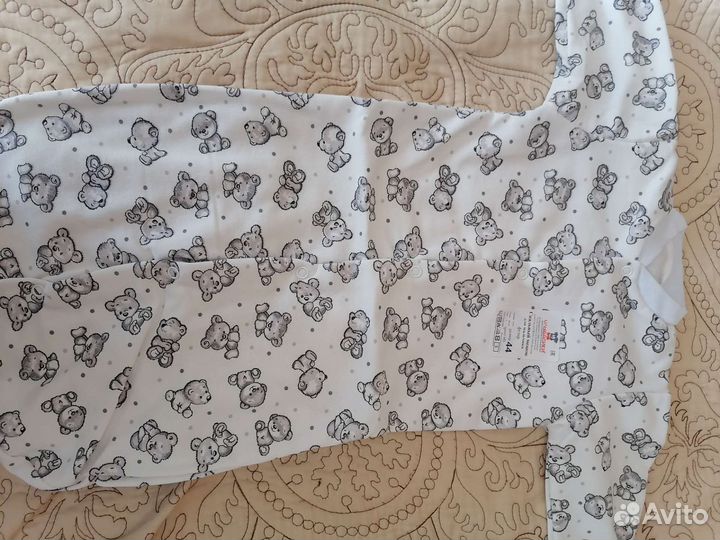 Спальный мешок детский новый размер 68