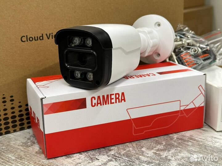 Готовый комплект AHD видеонаблюдения 8 камер 5MP