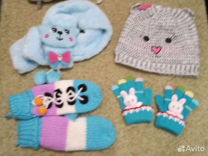 Комплект шапка, шарф