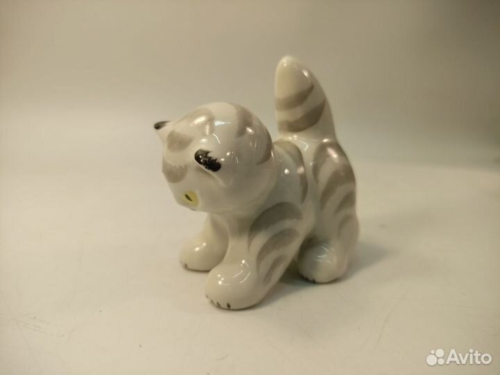 Статуэтка Котенок Вербилки СССР