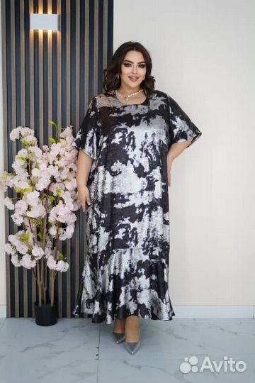 Нарядное женское платье 60,64, размер