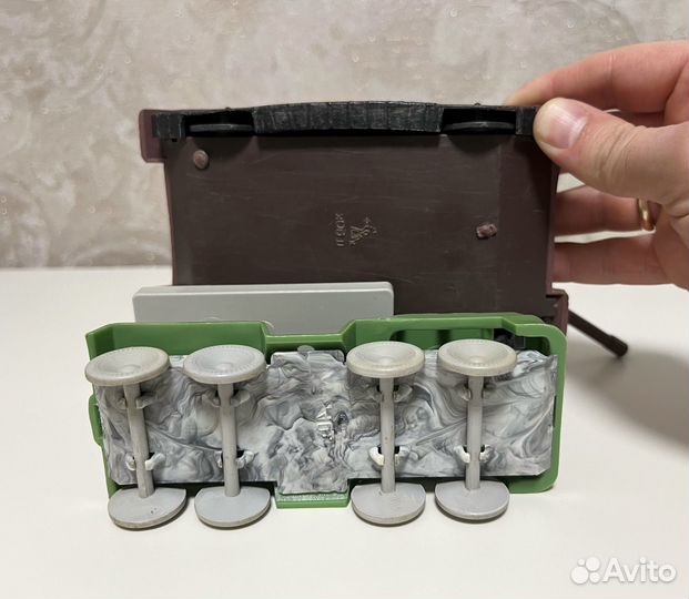 Советский пластиковый танк и катюша СССР