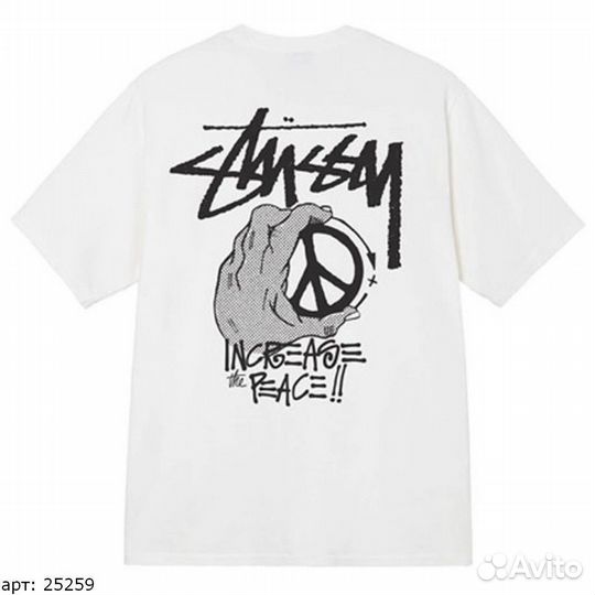 Футболка Stussy Белая