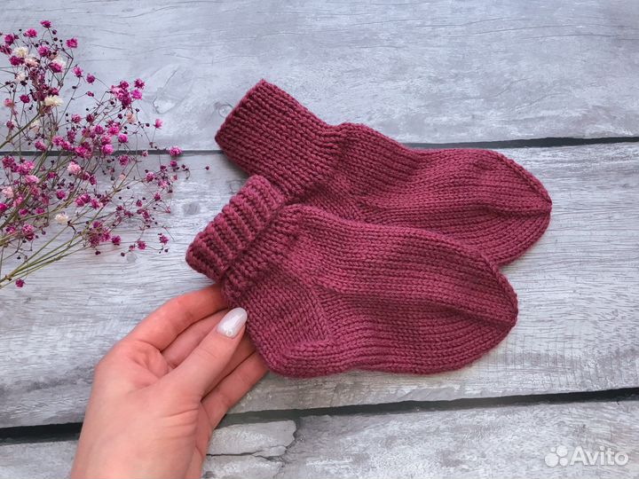 Носки вязаные