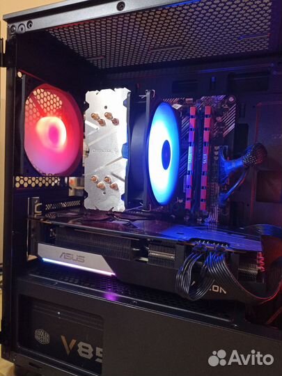 Игровой пк Ryzen5 5600X + RX6700XT