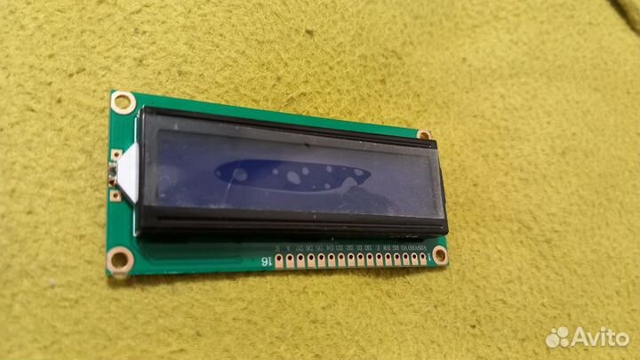 ЖК -дисплейный модуль - 1602А и плата по I2C