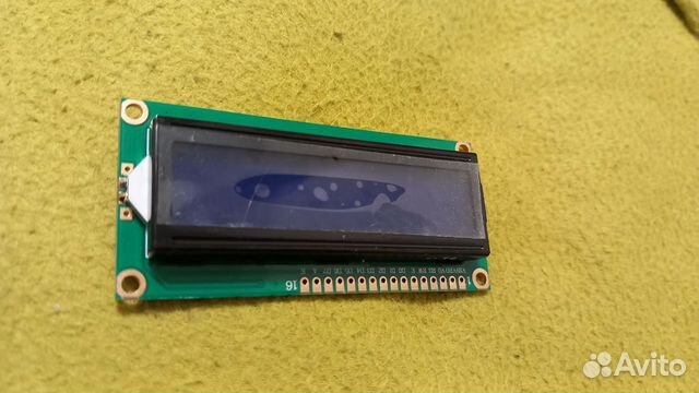 ЖК -дисплейный модуль - 1602А и плата по I2C
