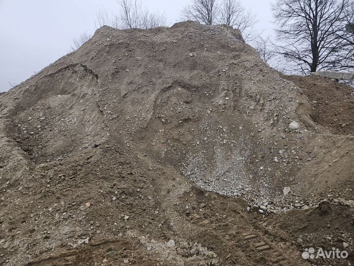 Отсев дробления бетона