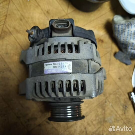 Генератор 1MZ FE, тойота эстима, альфард