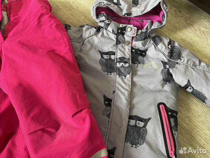 Детский зимний костюм на девочку