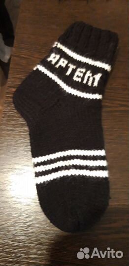 Носки вязанные ручной работы