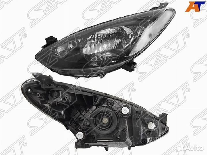 Фара mazda 2/demio 07-09 LH (Евросвет)