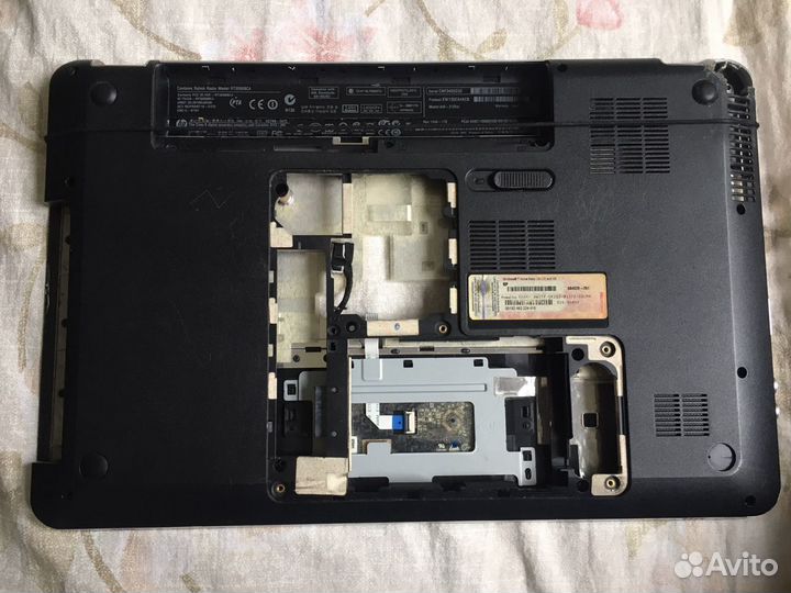 Топкейс и поддон корпуса HP Pavilion DV6-3000