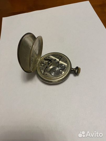 Карманные часы Георг Фавр Жако, серебро 84