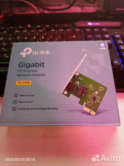 Сетевая карта pci e TP- link