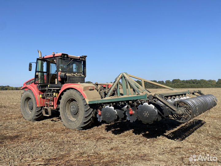 Дискование земли