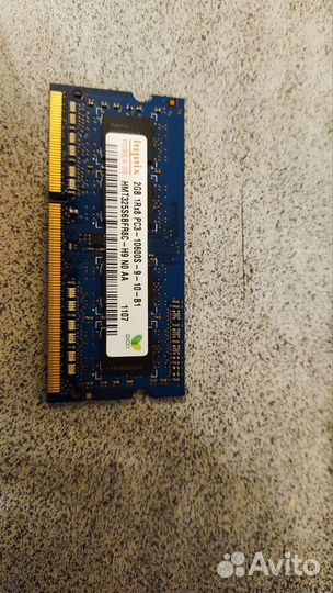 Оперативная память ddr3 для ноутбука 4gb