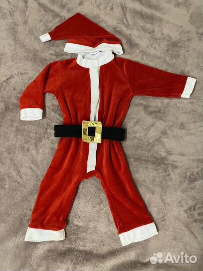 Костюм деда мороза детский