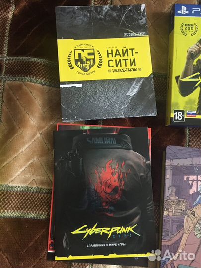 Cyberpunk 2077 издание steelbook comicbook ps4