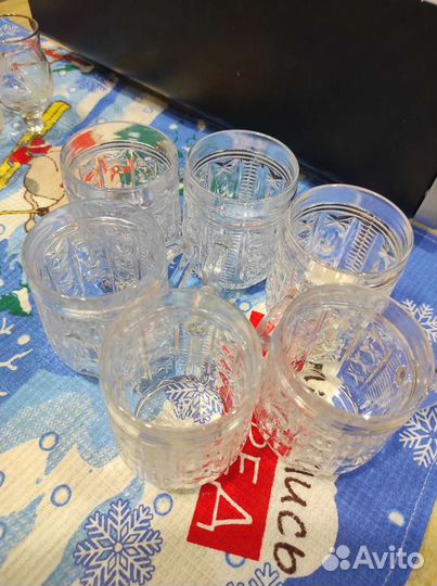 Хрустальные стаканы СССР