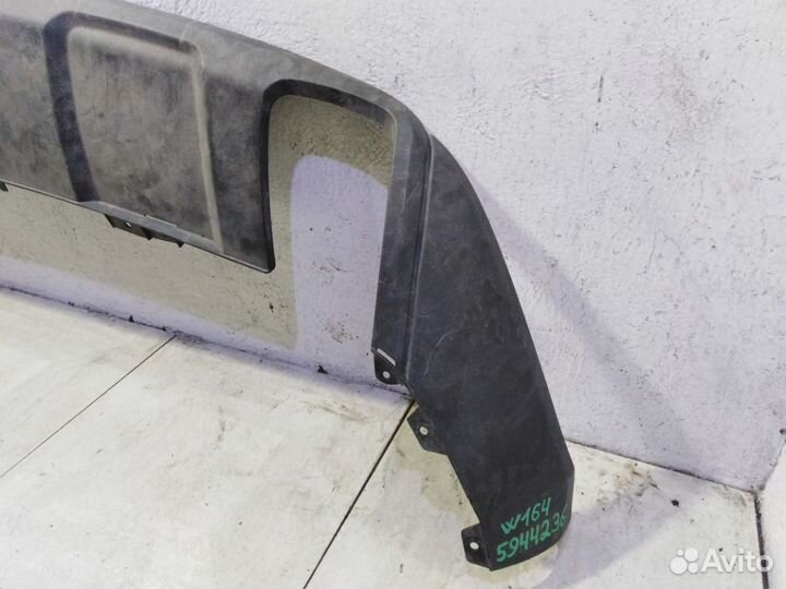 Юбка бампера заднего