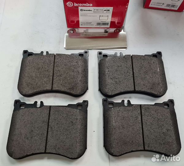 Колодки тормозные передние mercedes W222/С217