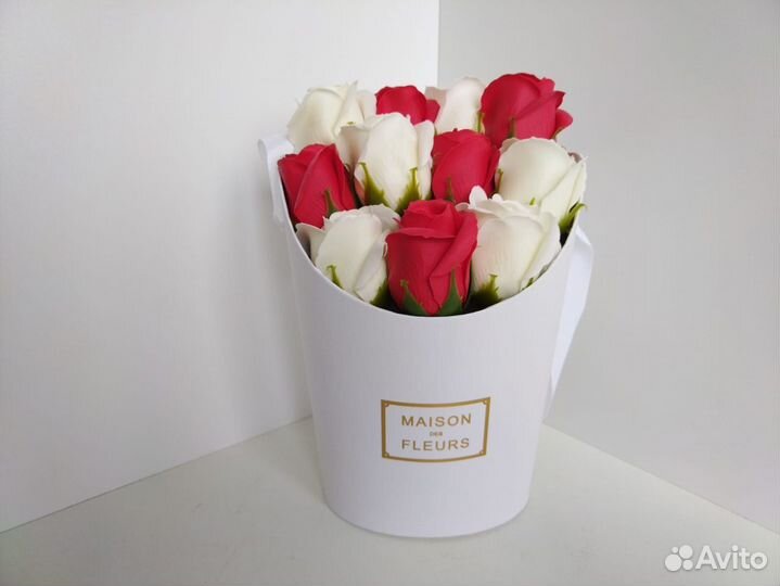 Букет мыльных роз/Розы из мыла