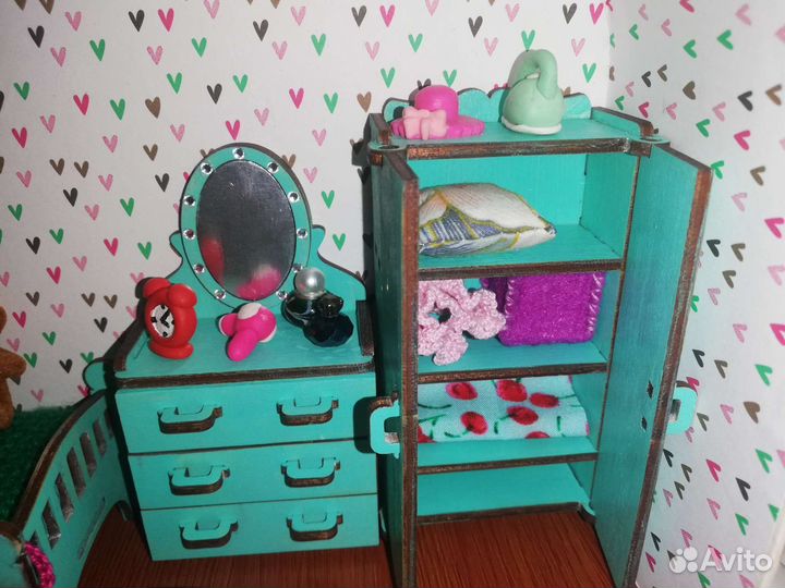 Кукольный домик в чемодане