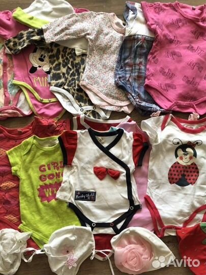 Боди для девочки 56-64