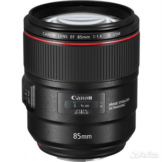 Canon EF 85mm f/1.4L IS USM, черный (Абсолютно нов