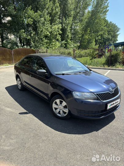 Skoda Rapid 1.6 AT, 2016, 195 000 км