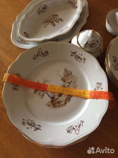 Сервиз столовый Янтарный берег. Чехия