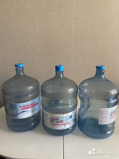 Бутыль 19 литров с ручкой