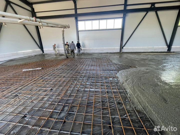 Доставка бетона миксером бетононасос