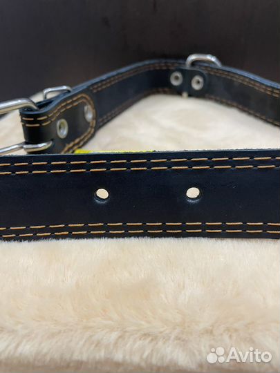 Ошейник кожаный двойной Usond