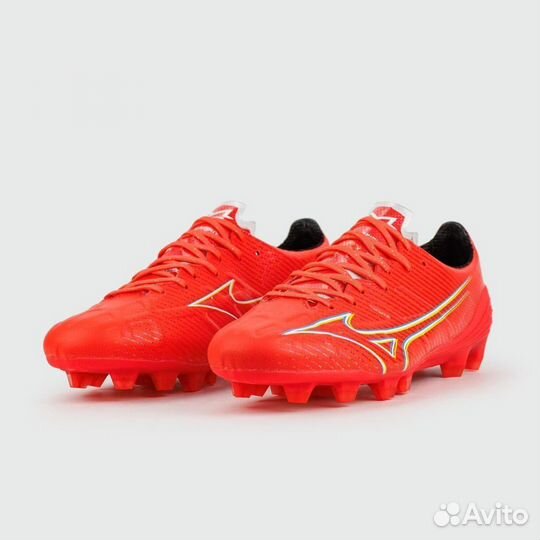 Бутсы Mizuno Alpha Made in Japan FG Red