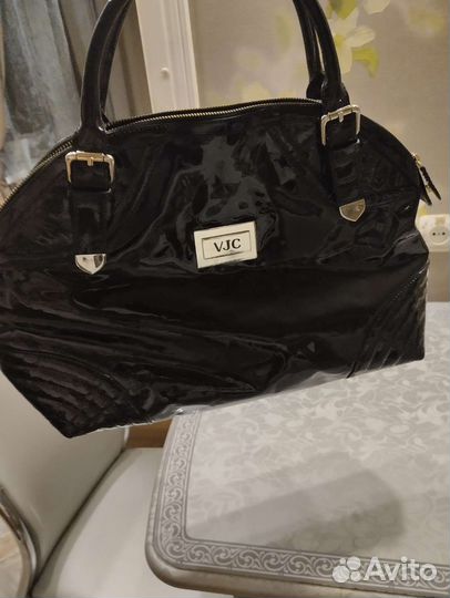 Сумка Versace оригинал, нат. лакированная кожа