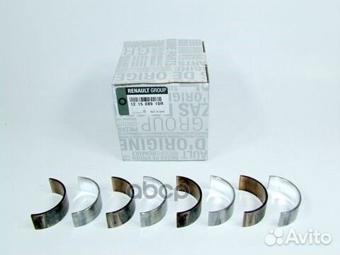 Вкладыши шатунные 121508910R renault