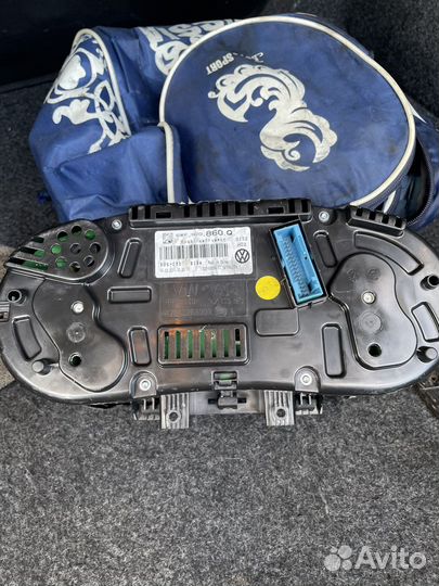 Приборная панель поло сидан