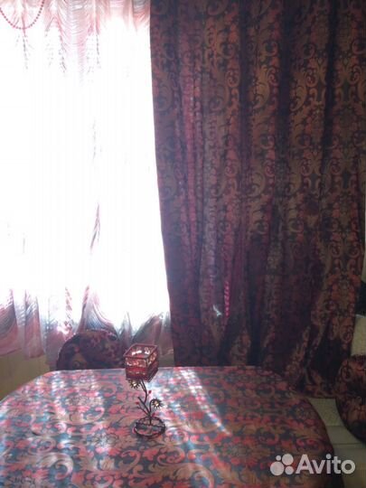 Шторы Для Кухни/Гостиной комплект скатерть подушки