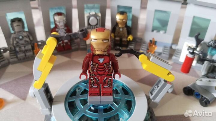 Конструктор marvel Лаборатория Железного человека