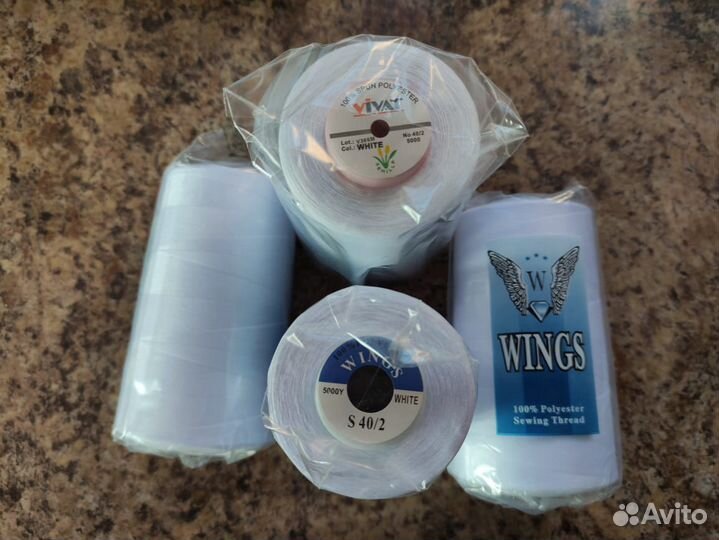 Нитки швейные