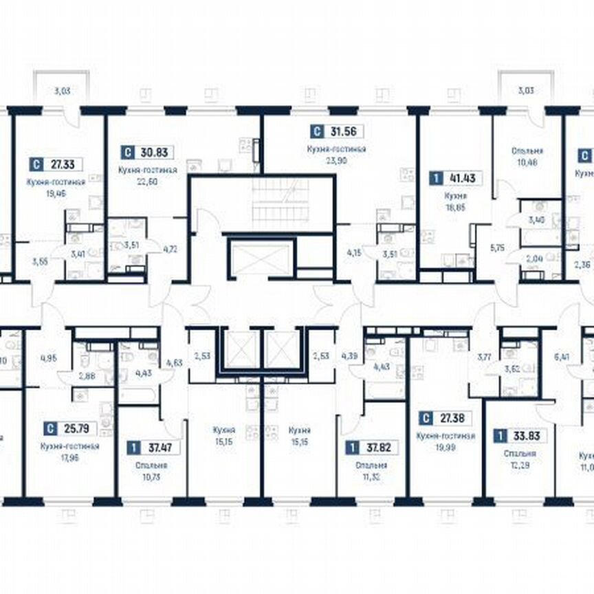 Квартира-студия, 28,8 м², 5/18 эт.