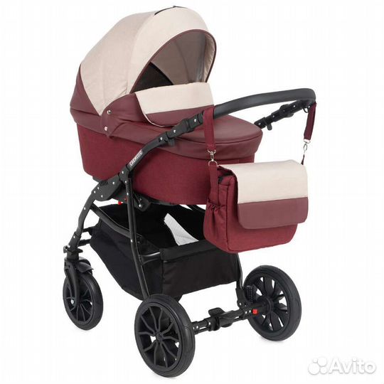 Коляска вездеход 2в1+матрасик,коврик,ростомер