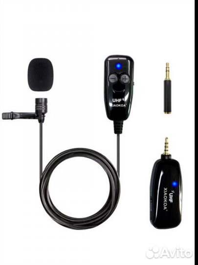 Микрофон петличный xiaokoa N81-UHF