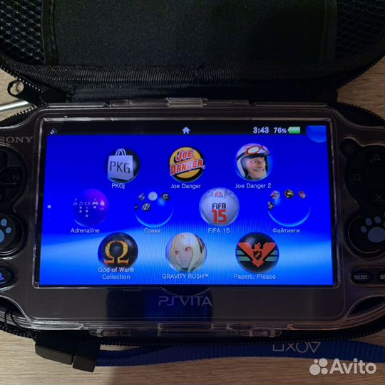 Ps Vita FAT 128 гб прошитая (Sony Ps vita 1008)