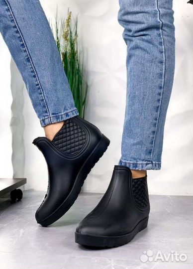 Полусапожки резиновые