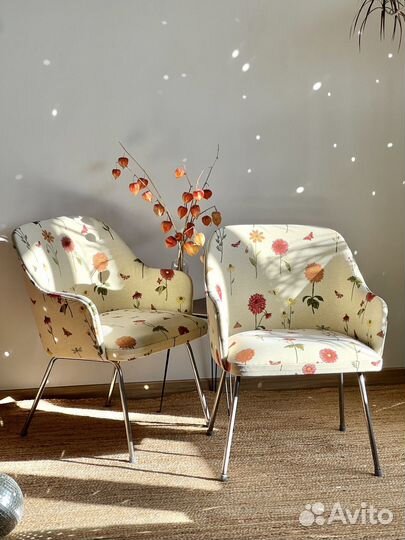 Винтажные кресла/стулья, после реставрации